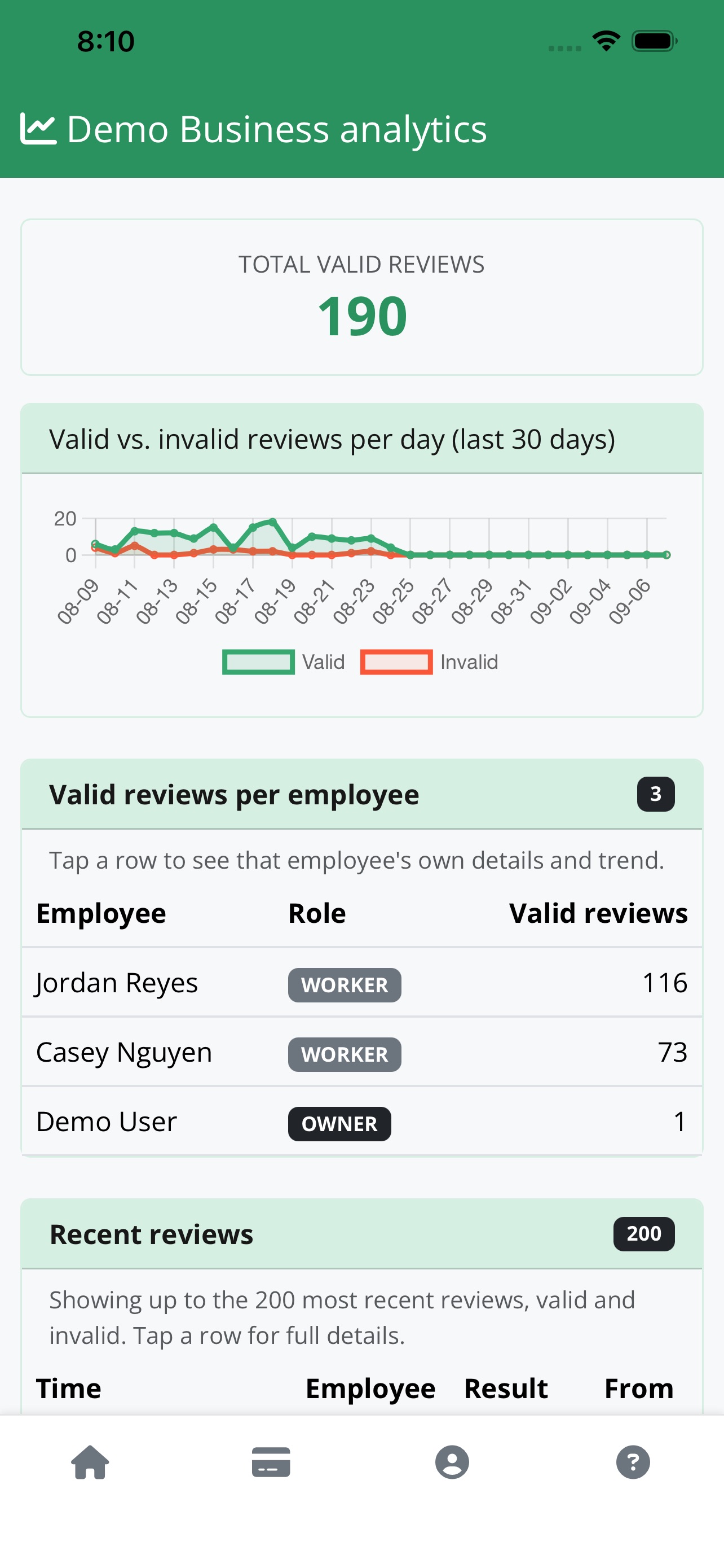 Screenshot 4 of Review Trax