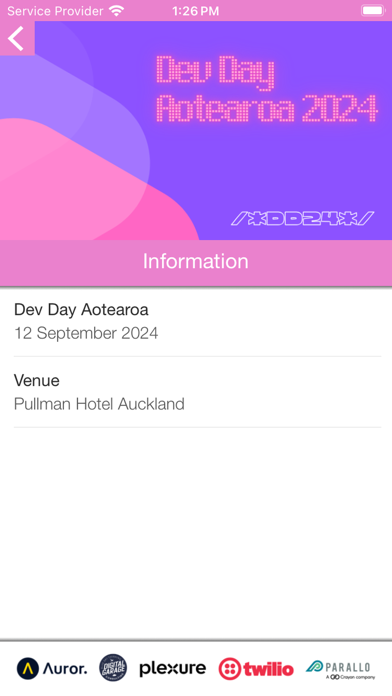 Dev Day Aotearoa 2024 Screenshot