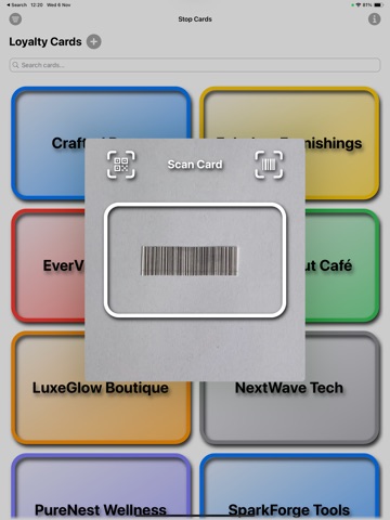 Stop Cards iPad screenshot