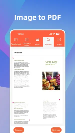 PDF Master: Editor & Scanner screenshot 1