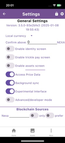 Wally Nexa Wallet Screenshot 4 of 4