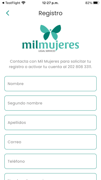 Mil Mujeres App iPhone screenshot