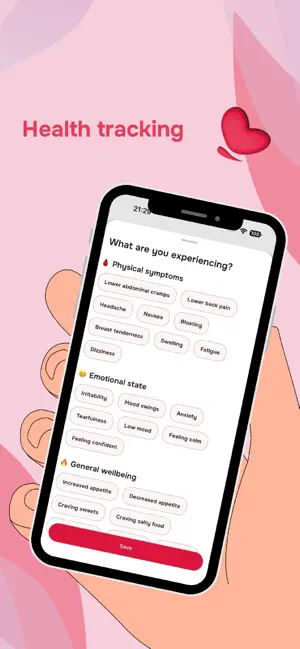 Period tracker: Aylana screenshot 4