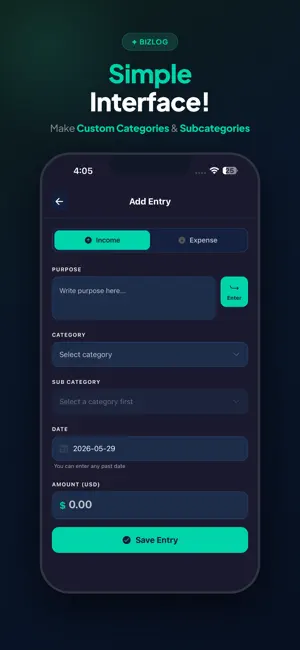 BizLog App screenshot 4
