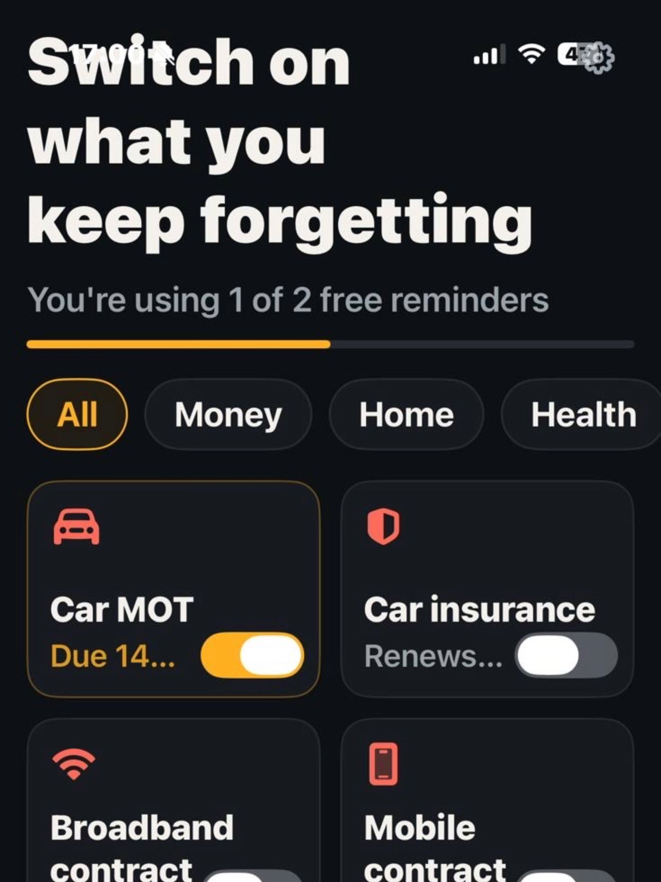 Screenshot 4 of remind4