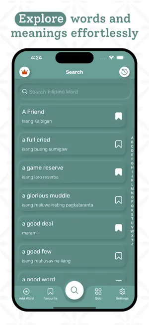 Filipino | Filipino Dictionary screenshot 2