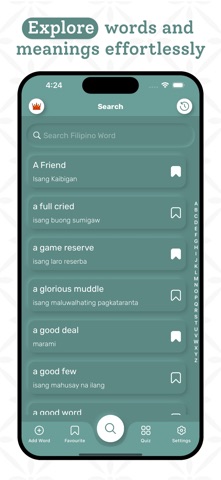 Filipino | Filipino Dictionary screenshot