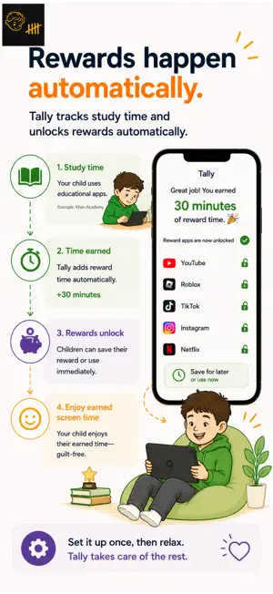 TALLY Screen Time Rewards screenshot 3