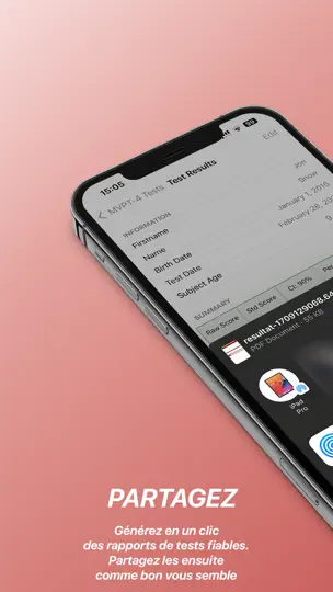 Capture d'écran de MVPT Calc sur iPhone 4