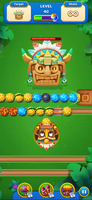 Marble Blast Match Puzzle game screenshot 2