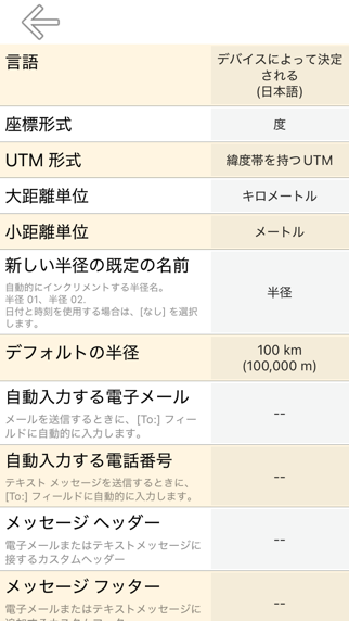 マップ上の半径 + : 円を描くためのシンプルなツール のスクリーンショット