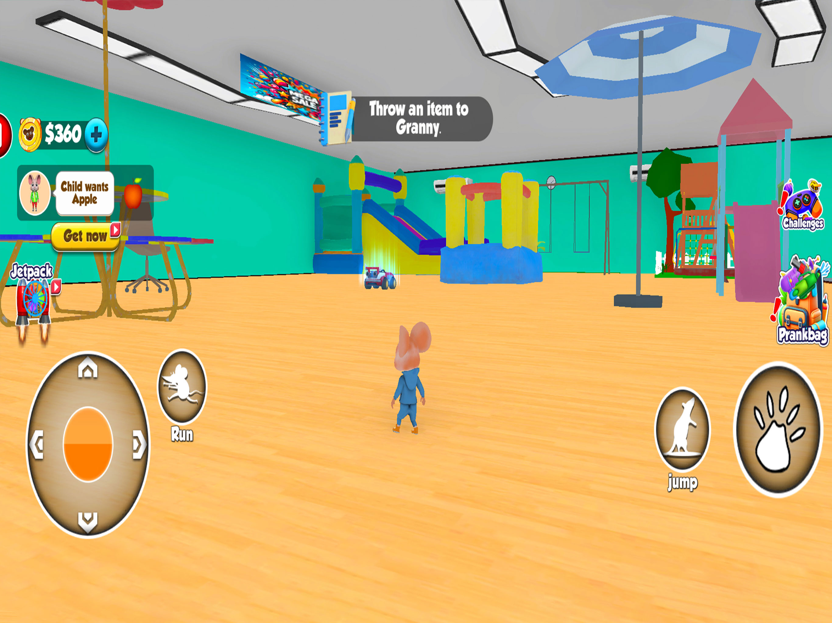 Crazy Hamster Pranks Game