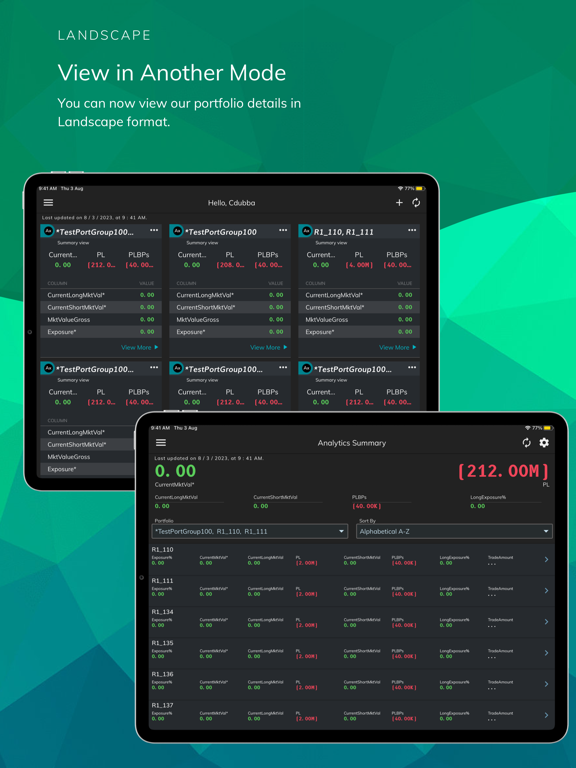 Eze for iPhone iPad screenshot 8 - Finance app