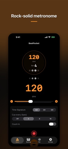 BeatPocket - Drum Metronome Screenshot 1 of 5