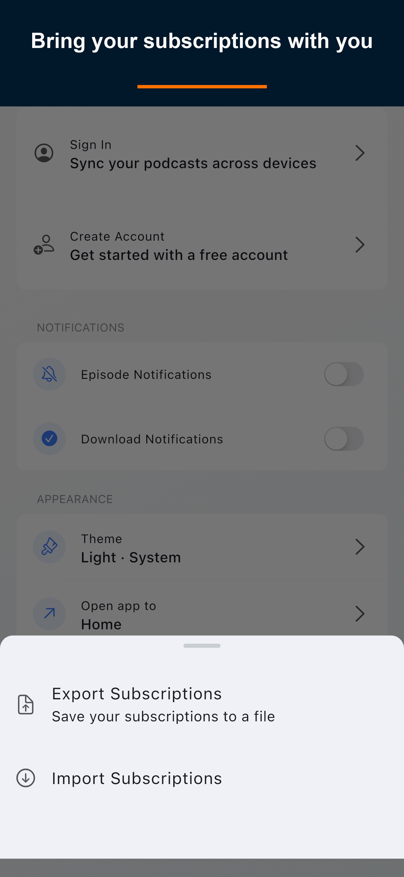 The Podcast App screenshot 4