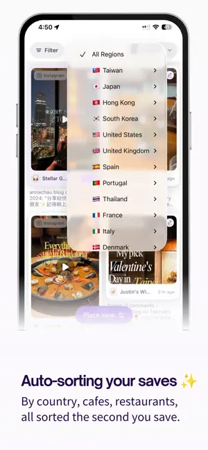 Voyla! Map Your Social Feeds screenshot 4