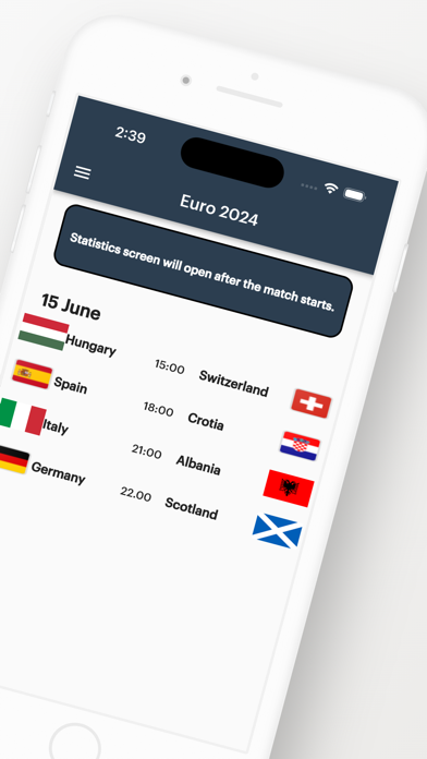 Euro Cup 2024:Livescore Soccer Screenshot