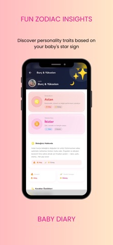 Baby Diary: Memory & Growth iPhone screenshot