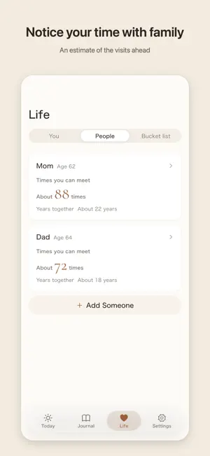 LifeCounter: Question Journal screenshot 3
