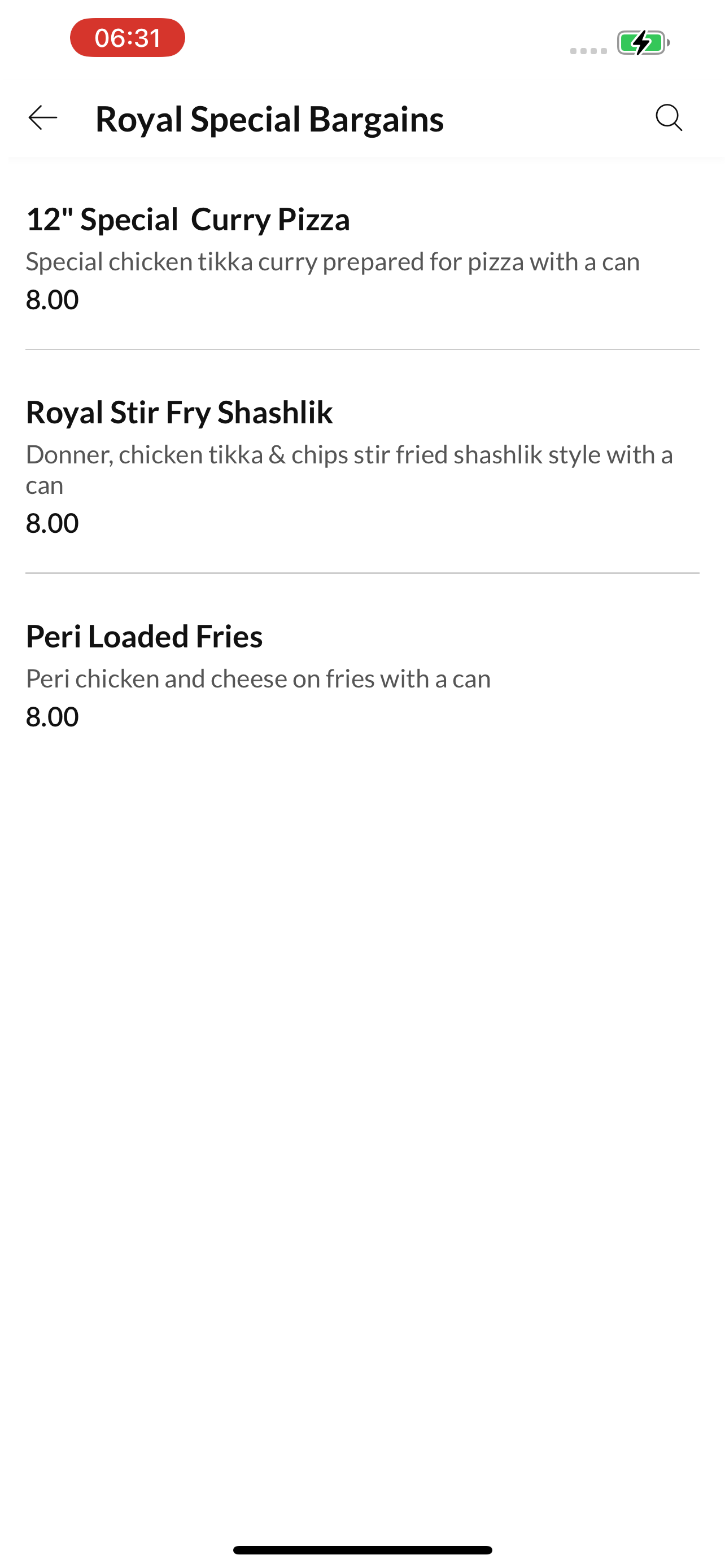 Royale Tandoori screenshot 4