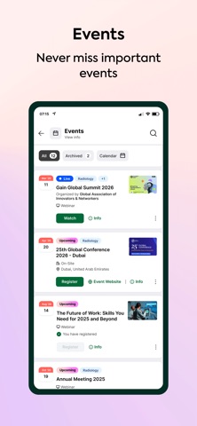 GAIN Community App screenshot