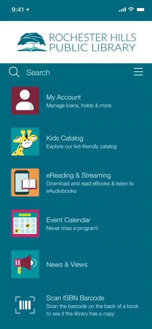 Rochester Hills Public Library screenshot 1