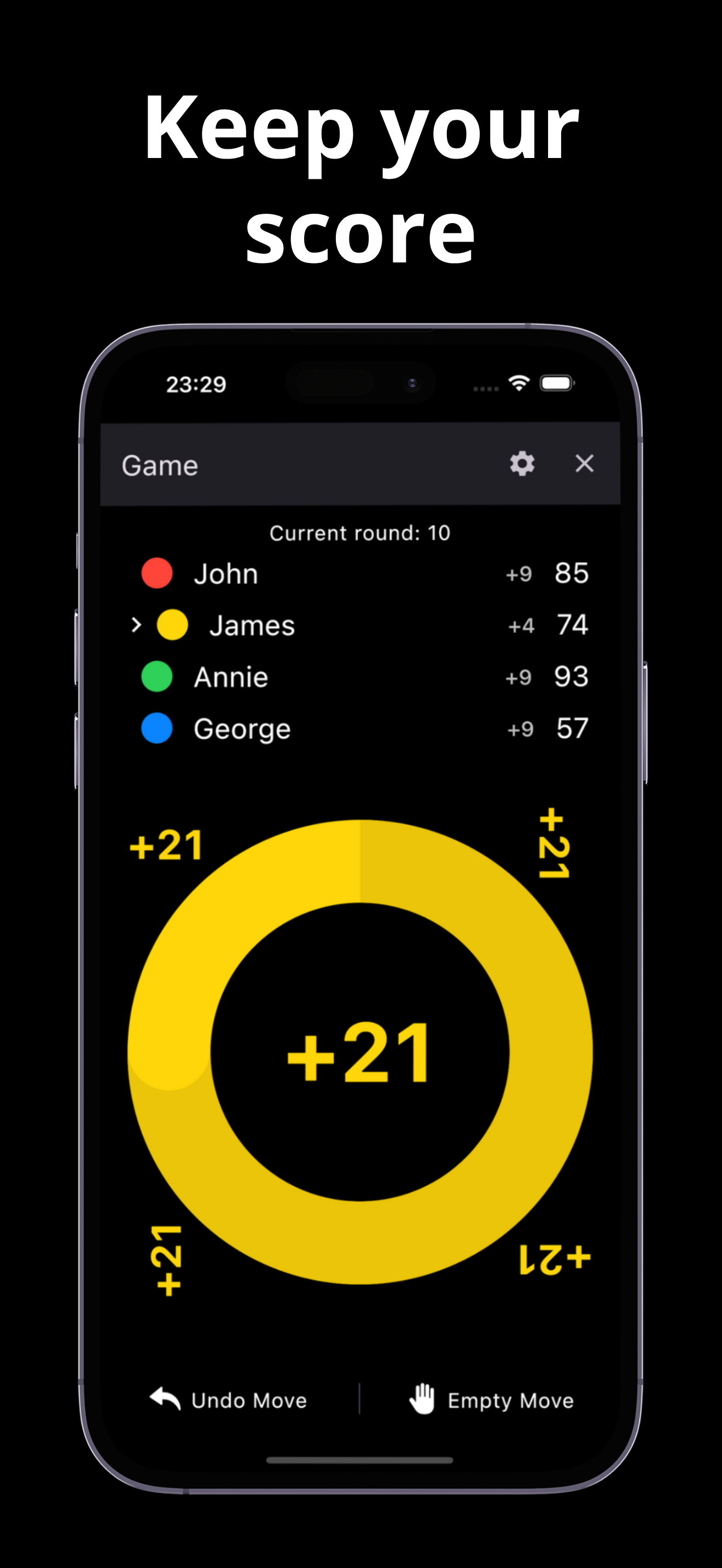 Keep Score - ScoreUp