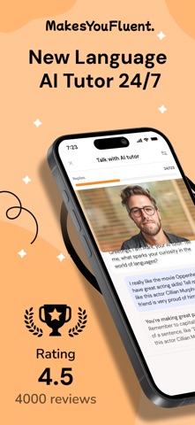 MakesYouFluent AI Language App Screenshot 1 of 6