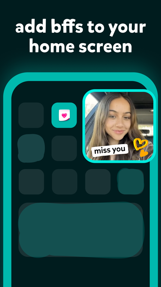 #1. noteit - bff widget (iOS) Podle: iconic hearts holdings, inc.