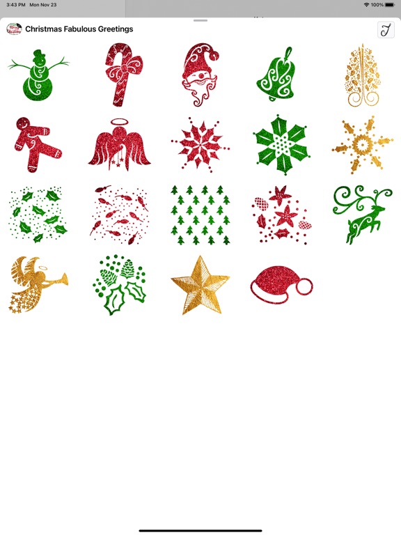 Screenshot #6 pour Christmas Fabulous Greetings