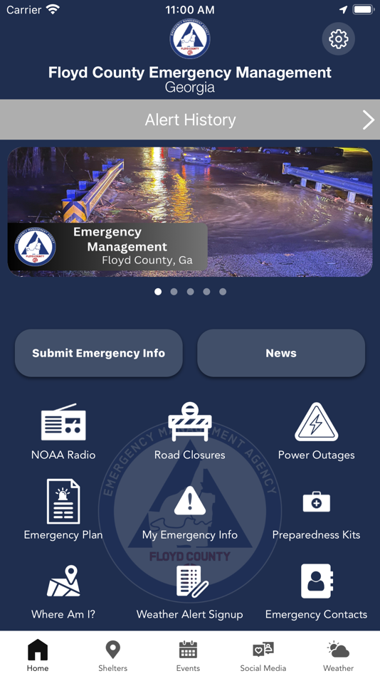#1. Floyd County EMA (iOS) 由: Floyd County Emergency Management Agency