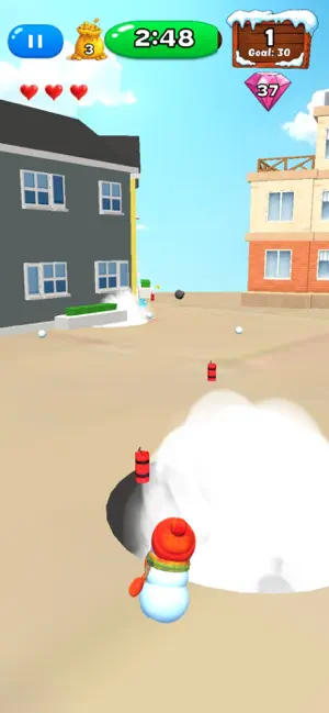 Mad Snowman screenshot 3