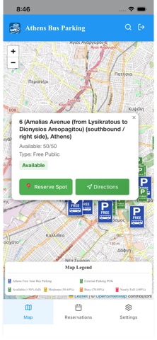Athens Bus Parking screenshot