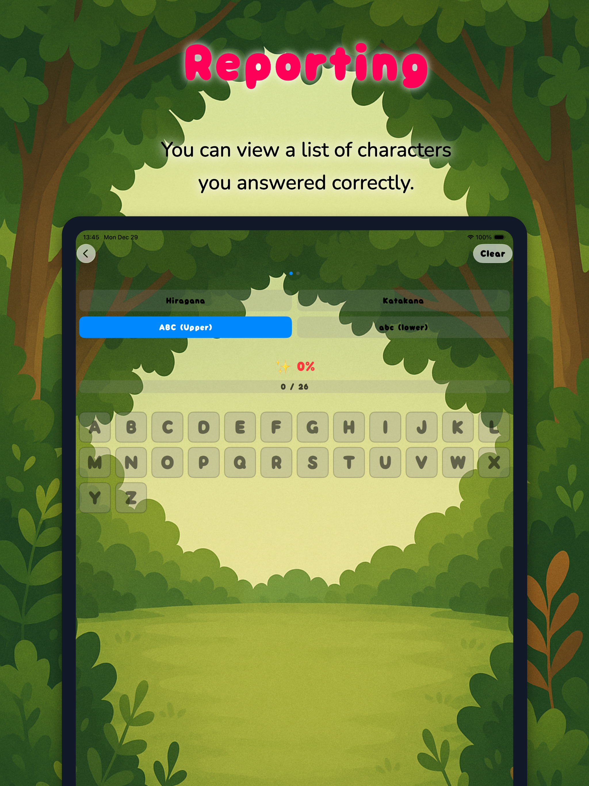First Characters: Hiragana ABC