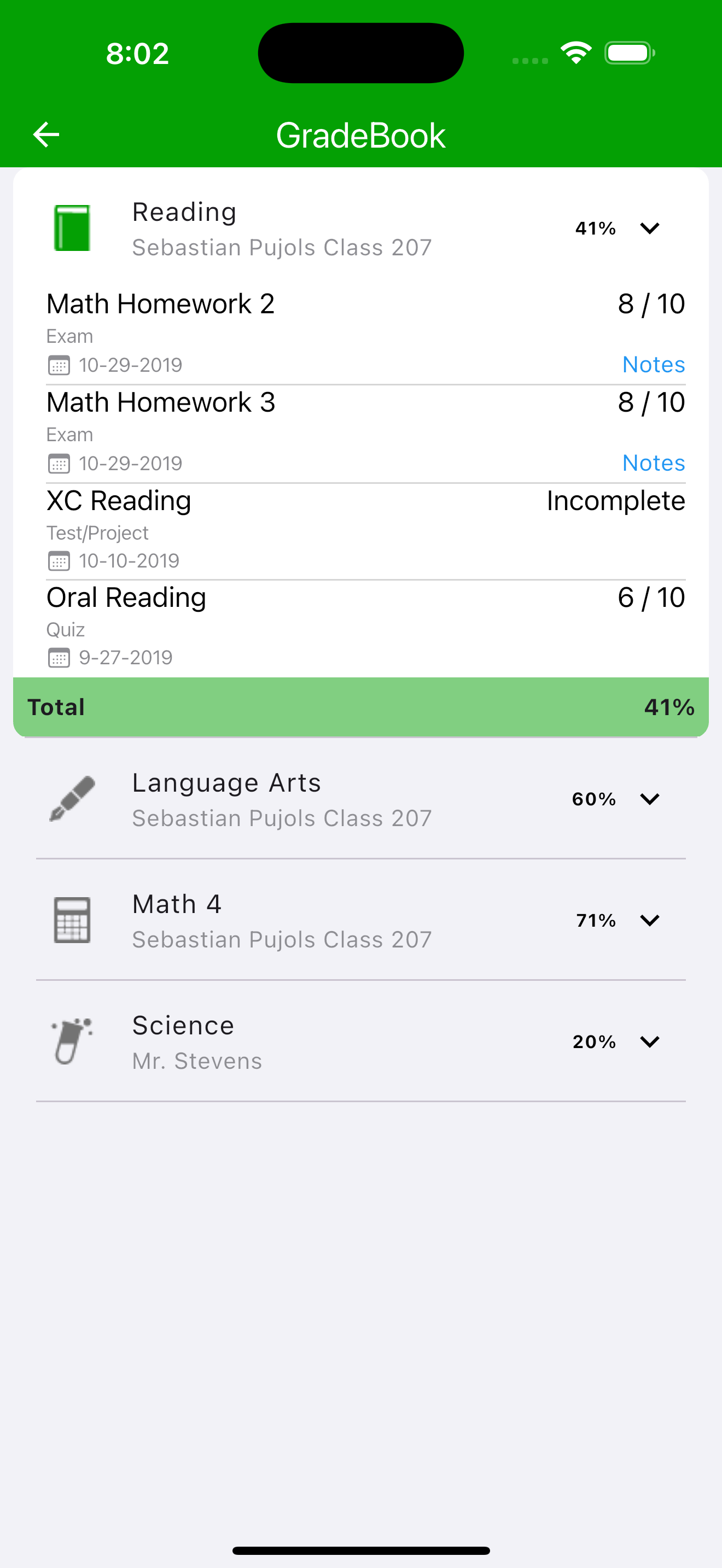 My Parent Portal