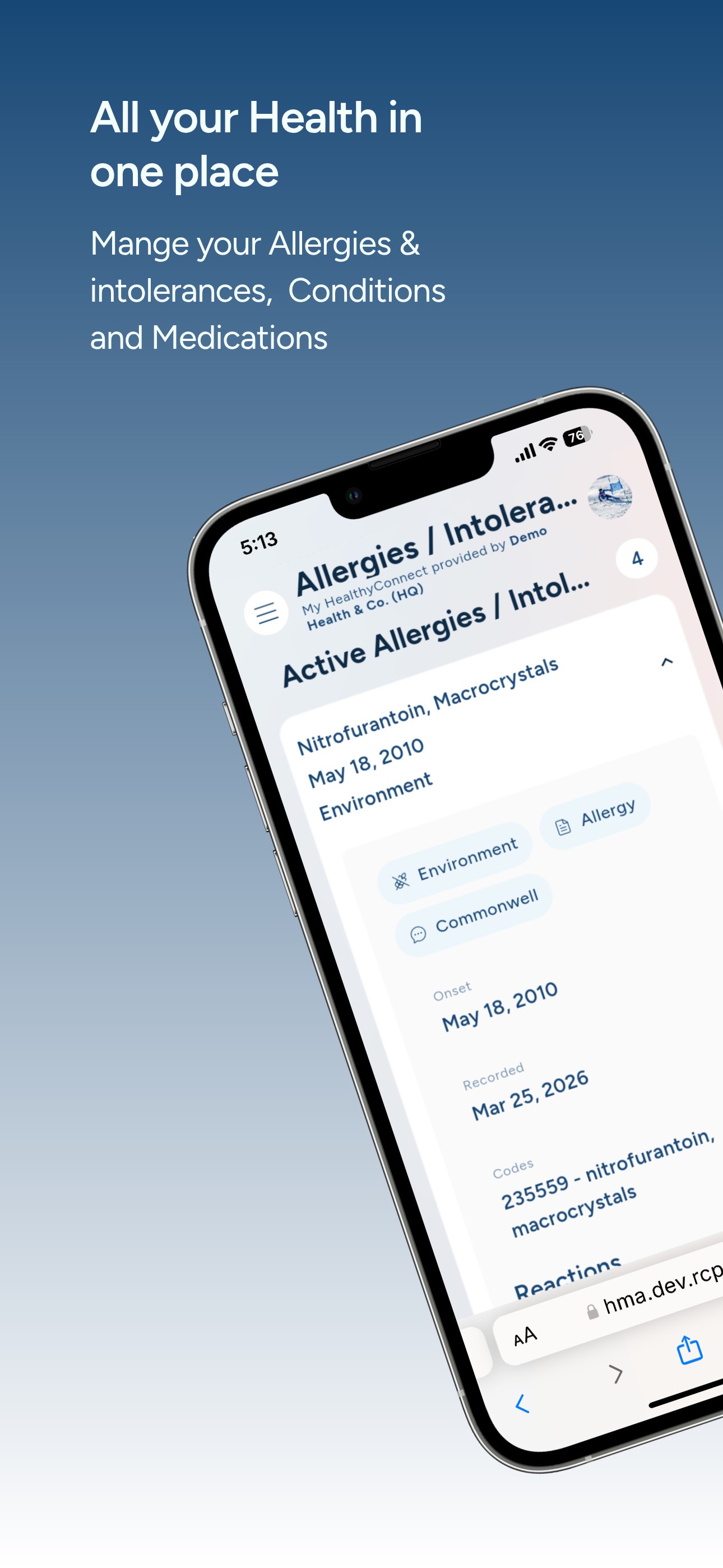 Screenshot 2 of MyHealthyConnect