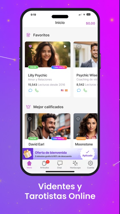 Psíquicos - Tarot y Videntes