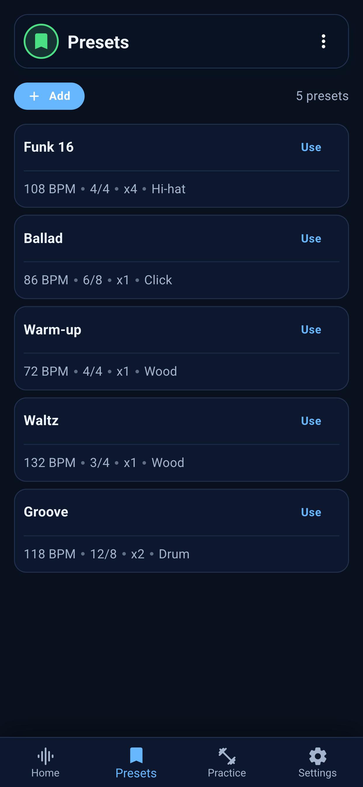 Metronome: Beats & Tempo BPM screenshot 6