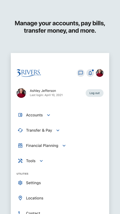 3Rivers Mobile Banking screenshot