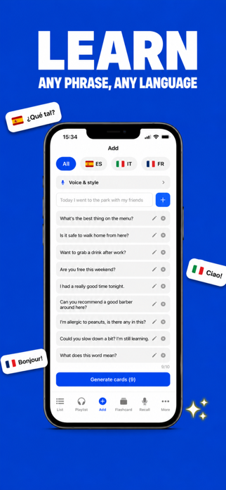Hyperpolyglot: Learn languages Screenshot 1 of 6