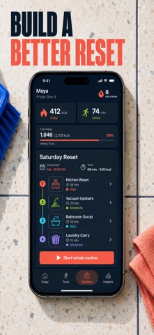 Housework Calorie Burn Log Screenshot 5 of 10