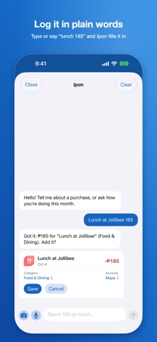 Iponance: Budget & Expenses screenshot 2