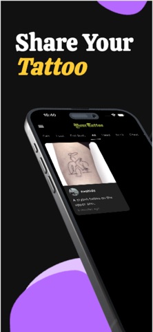 YourTattoo - Share design screenshot