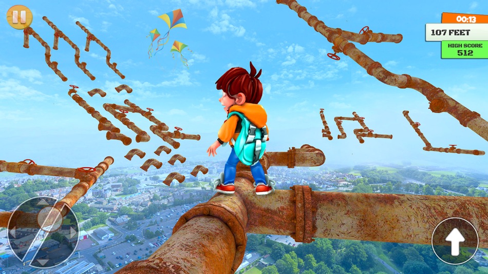 #5. Peak Up: Sky Challenge Rise 3D (iOS) Podle: elinx technologies