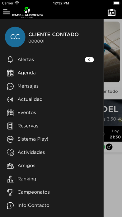 Padel Alboraya Indoor Screenshot