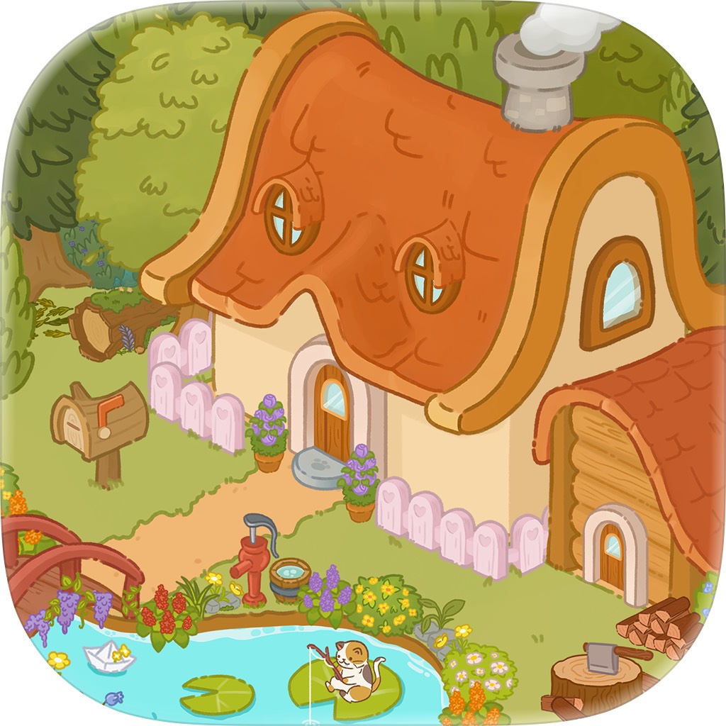 Apple App Store cover for Merge Cartoon : Renovate Town