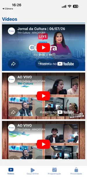 Cultura Araçatuba 95,5 FM screenshot 2
