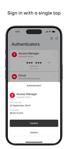 Indeed Key Authenticator screenshot
