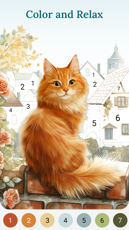 #10. Happy Color by Numbers Game (iOS) Bởi: X-Flow