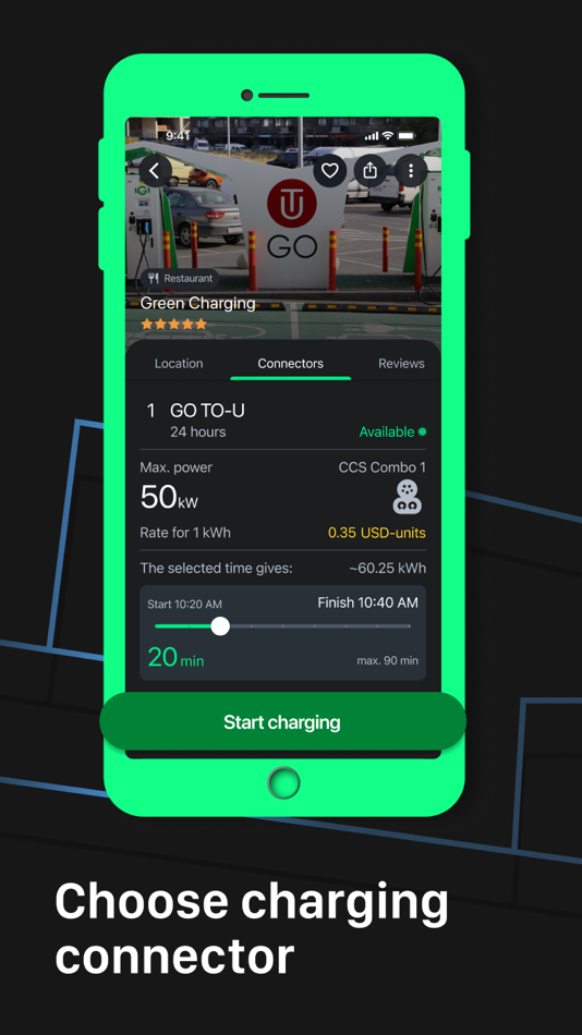 #5. GO TO-U: EV Charging App (iOS) Podle: Go To-U Inc
